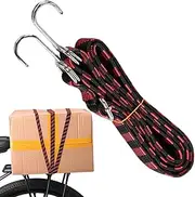 Heavy Duty Bungee Lanyards, Rubber Wires, 39.37 Inch Rubber Tarpaulin Outdoor Heavy Duty with Hooks, Luggage Equipment for Bicycles Motorcycles Trucks