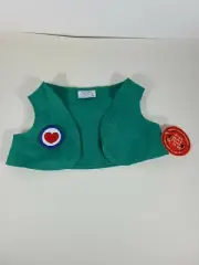 BUILD A BEAR GIRL SCOUT GREEN VEST