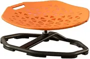 Ｂｅｓｇａ Kids Swivel Chair Body Coordination Training Non Slip Rotating Seat Sensory Toy Improve Balance Airsickness Improve Reaction, Orange
