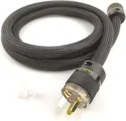 Audiophile AC Power Cable - WAudio 10AWG HiFi Power Cord (1 M)