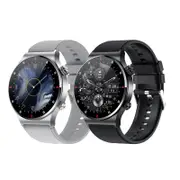 Nfc Bluetooth Calling Sports Fitness Smart Watch For Men Black Silver Smart Watches