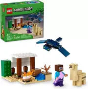 Minecraft Steve'S Desert Expedition Building Toy, Biome with Minecraft House and