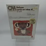 Columbia-Minerva Deluxe Latch-an-Idea Kit K3618 Baby Koala 1979 Vintage Sealed