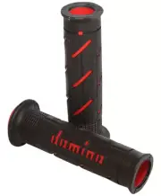 Domino XM2 Twist Throttle Red/Black Handlebar Grips (A25041C4240C7-0)