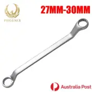 Metric Size 27MM-30MM Double Crank Torx Wrench Spanner Polished Chrome Finish AU