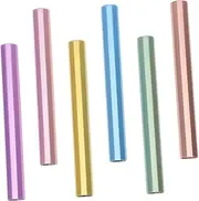 NOLITOY 6pack Manicure Pen Protectors Opaque Nail Brush Caps Lightweight Nail Pen Extender Caps Art Tools