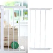 Levede Baby Safety Kids Gate 30CM Pet Security Door Barrier Extension White
