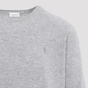 [Saint Laurent] Saint Laurent-Gray Cashmere Sweater-Uomo XL STAND