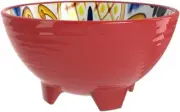 new Prepara Taco Salsa Serveware Bowl Red Serving Durable Melamine 6"