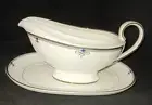 Villeroy & Boch bone china Antibes gravy boat and underplate