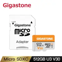 在飛比找PChome24h購物優惠-Gigastone 立達 512GB microSDXC U