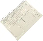 HAPINARY Coil Note Book Portable Academic Planner Teacher Planner with Thick Weekly Organizer for Office for Management