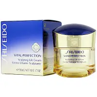 在飛比找Yahoo奇摩購物中心優惠-SHISEIDO 資生堂 全效抗痕緊顏白金霜 50ML