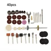 40PC Electric Grinder Polishing-Mini Rotary Power Drill Accessories Kit Tool Set