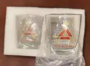 Vintage Montecristo Whisky Glasses Set of 2