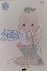 Precious Moments "Calendar Days" Cross-stitch Book PM-24 Rare Find!