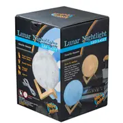 Heebie Jeebies Lunar Moon Lamp Night Light Kids Interactive Science Toy 3+