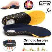 Orthotic Shoe Insoles High Arch Support Inserts Plantar Fasciitis Flat Feet Boot