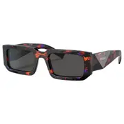 Womens Prada Sunglasses Symbole Pr 06Ys Abstract Orange/ Dark Grey Sunnies