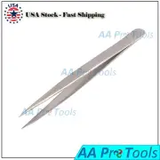 Stainless Steel Eyelash Extension Tweezer 5.5" False Fake Eyelashes Grafting