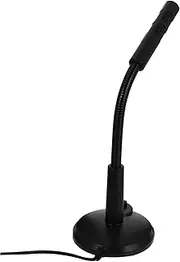 TEMPNAP Versatile Computer Microphone Desktop Mic -Angle Adjustment Sturdy Base for Streaming Singing Meetings