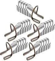 OFFIGAM Nail Extension Tool for Salon 5pcs Crystal Nail Art Tips Gel Form Holder Reusable Tips