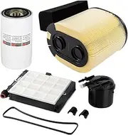 FA1927 FD4625 FL2124S FORD 6.7L Powerstroke Diesel Filter Kit Compatible with 2017-2019 F250 F350 F450 F550 Super Duty 6.7L