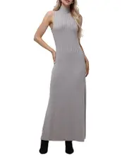 525 Aurora Funnel Neck Maxi Dress