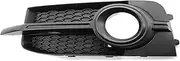 Compatible For Audi A1 8X 2011-2014 Line Left And Right Bumper Grille Fog Lamp Surround Hood Grille Car Styling Accessories Exterior Decor(Left)