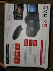 New EVO VR Virtual Reality Starter Kit, Headset, Bluetooth Game Pad, Headband