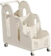 Pegciuho Kettlebellls Carpet Storage Storage Trolley with Wheel Holder