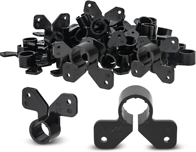 50-Pack 1/2-Inch Suspension Pipe Clamps for Pex, Copper, CPVC Pipe