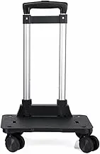 CVBFDB Folding Shopping Trolley Cart Portable Luggage Hand Truck Foldable Grocery Cart for Shopping Travel
