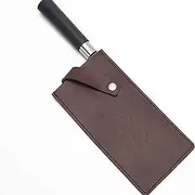 Leather Sheath for Meat Cleaver | Meat Cleaver Covers Cutter Edge Guards - Waterproof Protective Sleeve, Reusable, Anti-Puncture for Vegetable & Meat Cleavers