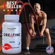 CREATINE Monohydrate - Amino Acid - Preworkout - Support Muscles - 60