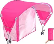Universal Chair Canopy Umbrella, UPF 50+ Sun Shade with Adjustable Clamp Clip for Beach Chair, Outdoor Camping Chair, Sports Chair, Lawn Chair, Zero Gravity Chair, Wheelchair, Wagon,(Patent Design)