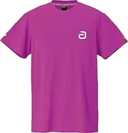 [ANDRO] J.T.T.A (Japanese Table Tennis Association) Official Unisex Napa T-Shirt, Deo Alpha, Pink x White