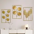 Gold Wall Decoration Nordic Metal Pendants Decorative Wall Ledges Living Room