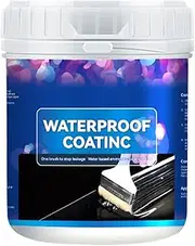 Waterproof Coating - 800g Anti-Leakage Waterproof Agent | Water-Based Concrete Sealer, Crack Filler for Wall Basement Indoor Outdoor