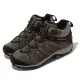 Merrell 戶外鞋 Alverstone 2 Mid GTX 男鞋 棕 黑 登山鞋 防水 ML036917