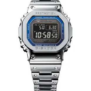 CASIO 卡西歐 G-SHOCK 全金屬太陽能藍芽手錶 GMW-B5000D-2