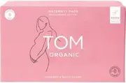 Tom Organic Maternity Pads Wingless 4x8pk