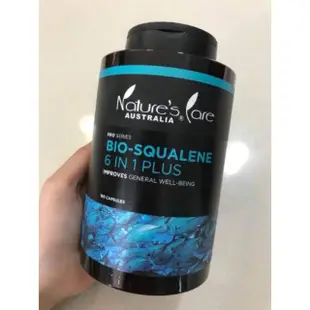 ❤正貨💯❤ 📢【澳洲Nature's Care   Pro黑瓶系列-六合一鮫肝精🦈 1000mg 180粒入】