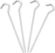 POPETPOP 4Pcs Aluminum Alloy Camping Tent Stakes Durable Ground Nails for Easy Installation of Picnic Blankets Tents and Outdoor Accessories Heavy Duty Pegs for Secure Anchoring