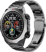 Lamshaw Compatible with Atheewon Smart Watch Band, 22mm Quick Release Stainless Steel Metal Replacement Straps Compatible for Cillso, Atheewon S10 1.39" Smart Watch