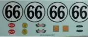 Repro 1/24 Cox Chaparral 2E RTR #66 Waterslide Decal Set