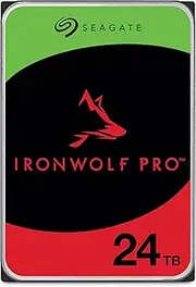 Seagate IronWolf Pro 24TB Enterprise NAS Internal HDD Hard Drive – CMR 3.5 Inch SATA 6Gb/s 7200 RPM 512MB Cache for RAID Network Attached Storage, Rescue Services (ST24000NT002)