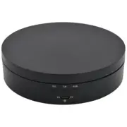 1X(Black Rechargeable Turntable Display Stand, 360 degree Rotation2056