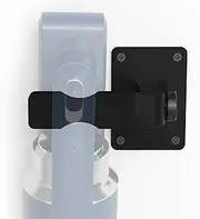 Shark Vacuum Cleaner Wall Mount Mini Shark Cordless Vacuum Stand Compatible for Shark IX141 IZ562H IZ682H IZ361H IZ462H IZ163H IZ363HT IZ483H and V7 V8 V10 V11 V12 V15(Black)