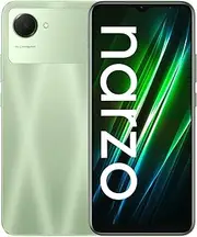 [realme] Narzo 50i Prime 4+64GB - Powerful 5000 mAh Battery, 16.5 cm (6.5 Inch) Full Screen, Unisoc Octa-Core Processor T612, 8.5 mm Ultra Thin, Mint Green, Without Power Supply